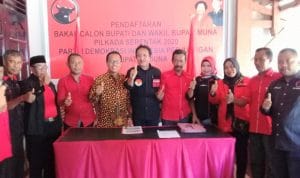 Sah, Syarifuddin Udu Resmi Daftar di PDIP