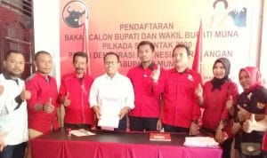 Serius Maju di Pilkada Muna, SU Sambangi ‘Kandang’ Banteng