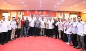 Tujuh Bupati Hadiri Rakor Persiapan Pelaksanaan Pilkada Serentak 2020