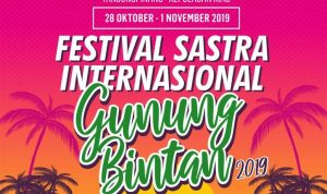 Festival Sastra Internasional Gunung Bintan Bakal Dimeriahkan Ratusan Penyair