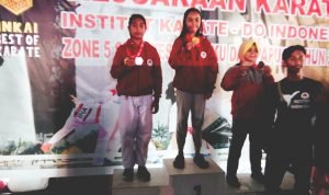 Tiga Atlet Karate Konkep Raih Medali di Kejurnas