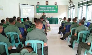 Tingkatkan SDM, 41 Babinsa Baru Kodim Kendari Diberi Pembekalan