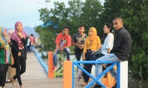 Taman Magrove Kendari Beach, Pilihan Tepat Melepas Penat