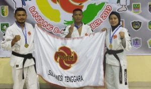 Kejurnas Kempo 2019, Porkemi Sultra Sabet Tiga Med