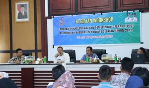 Pemda Konsel Gelar Workshop Tata Cara Penyusunan LPPD 2019