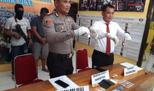Lagi, Polres Muna Berhasil Gagalkan Perederan Narkoba Lintas Kabupaten