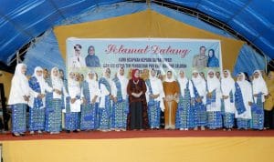 Nurlin Surunuddin Kukuhkan Pengurus BKMT Kecamatan Palangga