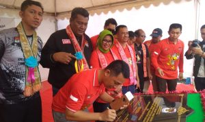 KPU Konut Resmikan Taman Pintar Demokrasi