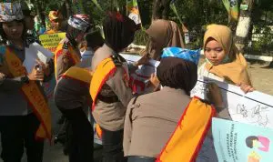 Jurusan Psiologi UHO Gelar Kampanye Tolak Kekerasan Terhadap Perempuan