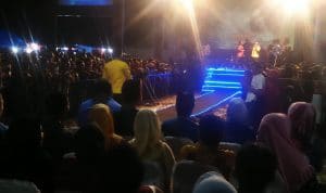 Luanching Pilkada 2020, Artis Da3 Ini Hibur Ribuan Masyarakat Konkep