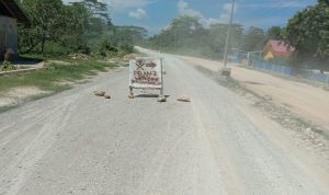 Debu Jalan Ringroad Laworo Mubar Meresahkan Warga