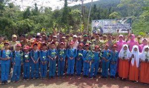 Polres Konut Bersama Pemda Gelar Aksi Tanam Pohon