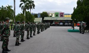 Pimpin Apel Pagi, Danrem 143/HO: Jangan Takut dan Panik Serta Ikuti Anjuran Pemerintah