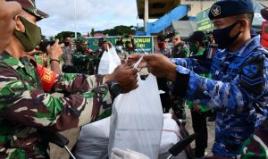 Danrem 143/HO: TNI–POLRI Siap Bersinergi  Mengatasi Kesulitan Rakyat