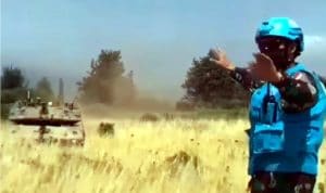 Prajurit TNI Berani Hadang Tank Israel yang Hendak Masuk ke Lebanon