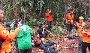 Lima Orang Warga yang Tersesat di Hutan Saluro Luwu Timur Berhasil Ditemukan