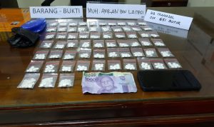 Polda Sultra Tangkap Dua Pengedar Pil PCC di Kendari, 1.411 Butir Disita