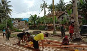 TMMD Bangkitkan Semangat Gotong Royong Masyarakat Desa Matabaho Konkep
