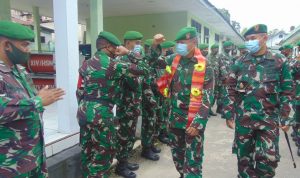 Jajaran Kodim 1417/Kendari Ikut Lepas Sambut Dandim