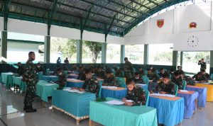 Sebanyak 35 Calon Prajurit Raider Jalani Tes Psikologi