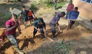 Sinergitas TNI-Polri Dalam Program TMMD di Konkep