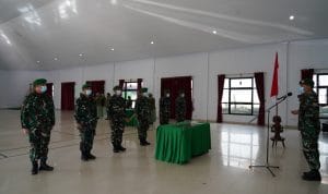 Kasrem dan Empat Pejabat Utama Korem 143/HO Berganti