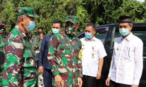 Timwas EV TNI AD Sambangi Pulau Wawonii