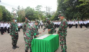 Antisipasi Kecurangan, Danrem 143/HO Pimpin Penandatanganan Pakta Integritas Peneriman Calon Bintara
