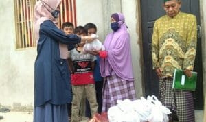 Imigrasi Kendari Salurkan Daging Kurban ke Panti Asuhan Nurulmaghfirah