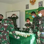 Pastikan Prajurit Bebas Narkoba, Yonif 725/Wrg Gelar Sosialisasi P4GN