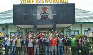 Demi Kejayaan Satuan, Danyonif Gelar Temu Kangen Dengan Para Sesepuh Yonif 725/Woroagi