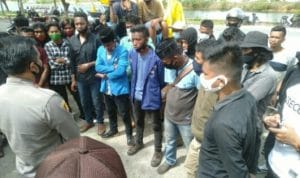Setahun Kematian Randi-Yusuf Tanpa Kepastian Hukum, PMII Muna Gelar Aksi di Polres Muna