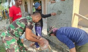 Program TMMD ke 109 Kodim Muna Diapresiasi Warga Setempat