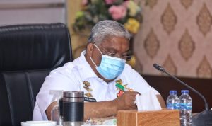 Ali Mazi Wakili APPSI Bicara Soal  UU Ciptaker saat Rakor Dengan Pemerintah Pusat