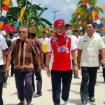 Buka Pelatihan MTU di Wakatobi, Kepala BLK Kendari Disambut Tarian Lariangi