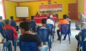 Bersama DLH, Satgas TMMD 109 Kodim 1416/Muna Gelar Penyuluhan Lingkungan