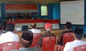 Satgas TMMD 109 Kodim 1416/Muna Gelar Sosialisasi Bencana Alam