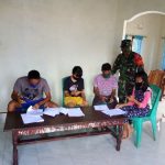 Babinsa Koramil Tikep Sediakan Kuota Internet Gratis Bagi Siswa di Wilayah Binaanya