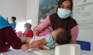 Meski Pandemi Covid-19, Posyandu di Konut Tetap Jalan Sesuai dengan Prokes