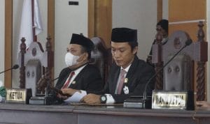 DPRD Konut Gelar Rapat Paripurna  Penetapan Bupati dan Wabup Terpilih