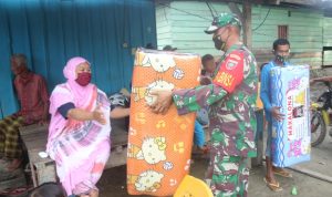 Berkat Bantuan Pangdam XIV/Hsn, Korban Banjir Bandang di Sultra Bisa Tidur Lelap