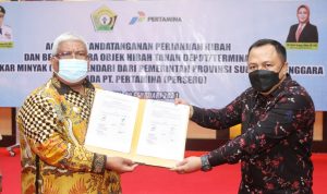 Hibah Tanah ke Pertamina