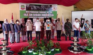 Ruksamin Buka Musyawarah Cabang III IBI Tingkat Kabupaten Konut