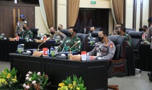 Rapim TNI-Polri Dukung Penegakan Prokes, Kawal Vaksinasi dan Pulihkan Ekonomi Nasional