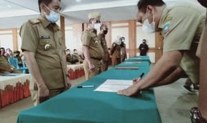 Pemkab Konut Gelar Penandatanganan Perjanjian Kinerja Tahun Anggaran 2021