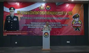 Jalankan 100 Hari Program Prioritas Kapolri, Humas Polri Gelar Pelatihan Konten Kreatif