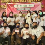 Puluhan Pegawai Bagian Umum Setda Konut Jalani Vaksinasi