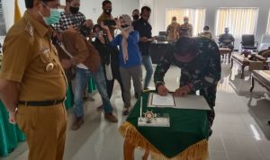 TMMD 110 Kodim 1413/Buton Bangun Tiga Desa di Kecamatan Lasalimu Selatan