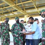 Tim Mabesad Tinjau Pembangunan Kodim Bombana