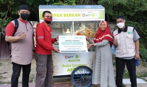 MTT dan IZI Sultra Salurkan Lapak Berkah Kepada Kaum Dhuafa di Kota Kendari